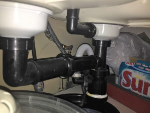 siphon qui fuit