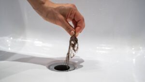 canalisation bouchée