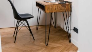 Parquet dans une chambre
