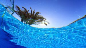 Eau d'une piscine