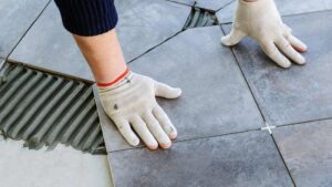 Carrelage gris